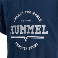 hummel Hmlviolet T-Shirt S/S M&auml;dchen - dress blues