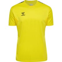 hummel Hmlauthentic Pl Trikot S/S Herren - blazing yellow