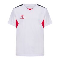 hummel Hmlauthentic Pl Trikot S/S Kinder - white/true red