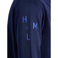 hummel Hmlcourt Half Zip L/S Herren - marine