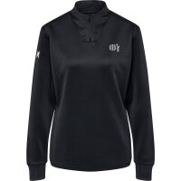 hummel Hmlcourt Half Zip L/S Damen - black