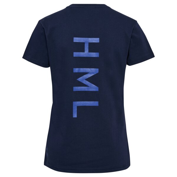 hummel Hmlcourt Cotton T-Shirt S/S Damen - marine