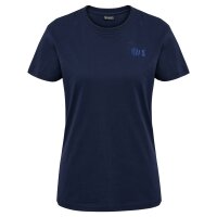 hummel Hmlcourt Cotton T-Shirt S/S Damen - marine