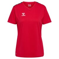 hummel Hmlauthentic Pl Trikot S/S Damen - true red