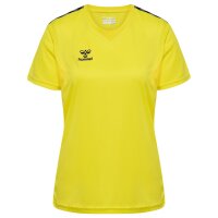 hummel Hmlauthentic Pl Trikot S/S Damen - blazing yellow