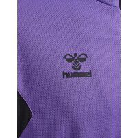 hummel Hmlauthentic Half Zip Sweat Herren - dahlia purple/asphalt