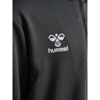 hummel Hmlauthentic Half Zip Sweat Kinder - asphalt