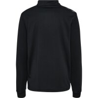 hummel Hmlauthentic Half Zip Sweat Kinder - black