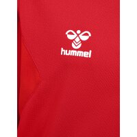 hummel Hmlauthentic Half Zip Sweat Kinder - true red