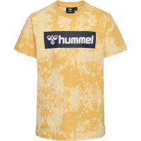 hummel Hmljump Aop T-Shirt S/S Jungen - ochre