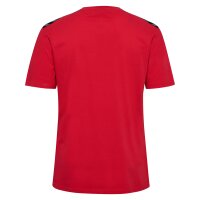 hummel Hmlauthentic Co T-Shirt S/S Herren - true red