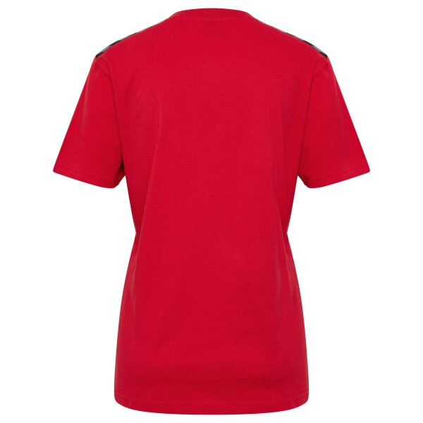 hummel Hmlauthentic Co T-Shirt S/S Damen - true red