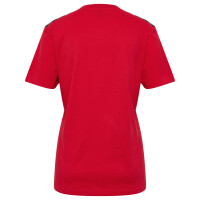 hummel Hmlauthentic Co T-Shirt S/S Damen - true red