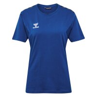 hummel Hmlauthentic Co T-Shirt S/S Damen - true blue