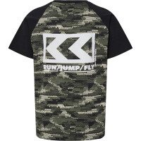 hummel Hmlfsk Fly T-Shirt S/S Jungen - forest night