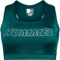 hummel Hmlte Curvy Sports Bra Plus Damen - deep teal