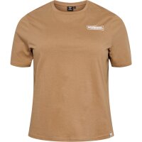 hummel Hmllegacy Wo Regular T-Shirt Plus Damen - tigers eye