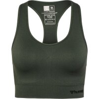 hummel Hmltif Seamless Sports Top Damen - climbing ivy