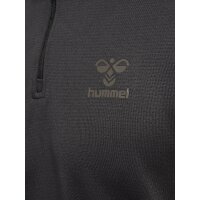 hummel Hmlactive Pl Half Zip Herren - obsidian/olive night