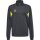 hummel Hmlauthentic Half Zip Sweat Kinder - asphalt/sulphur spring