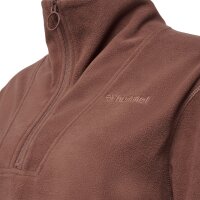 hummel Hmlmt Connect Loose Half Zip Damen - nutmeg