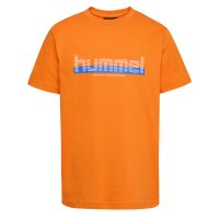 hummel Hmlvang T-Shirt S/S Jungen - persimmon orange