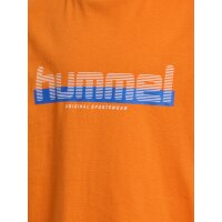 hummel Hmlvang T-Shirt S/S Jungen - persimmon orange