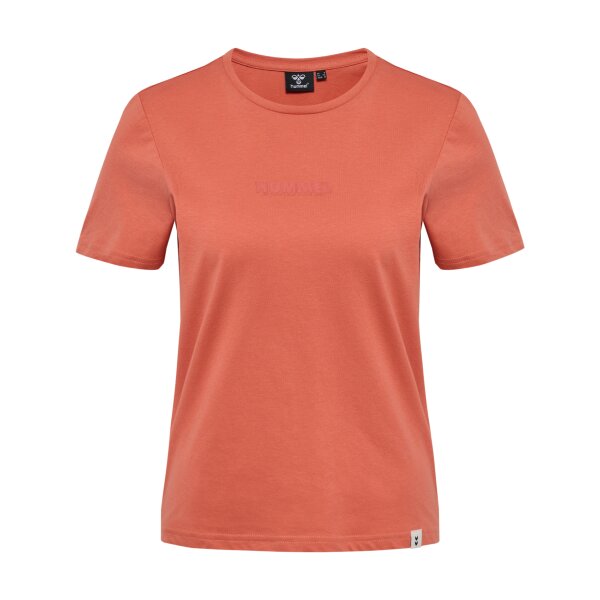 hummel Hmllegacy T-Shirt Damen - apricot brandy