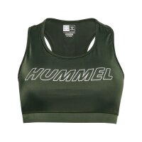 hummel Hmlte Curvy Sports Bra Plus Damen - climbing ivy