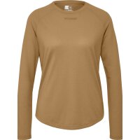 hummel Hmlmt Vanja T-Shirt L/S Damen - tigers eye