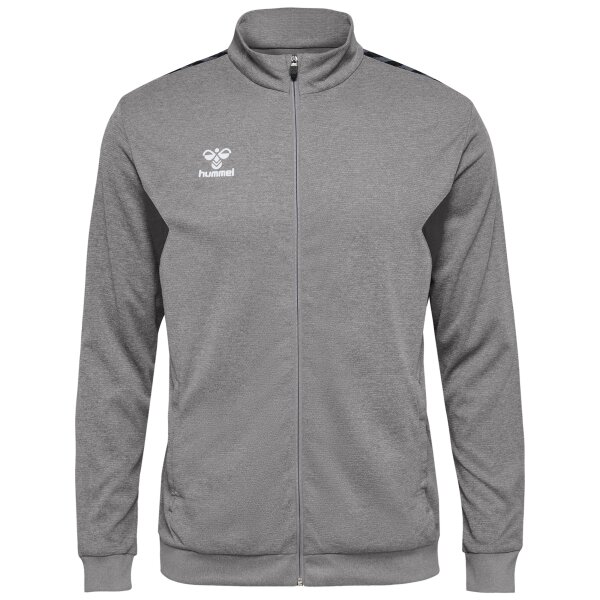 hummel Hmlauthentic Pl Zip Trainingsjacke Herren - grey...