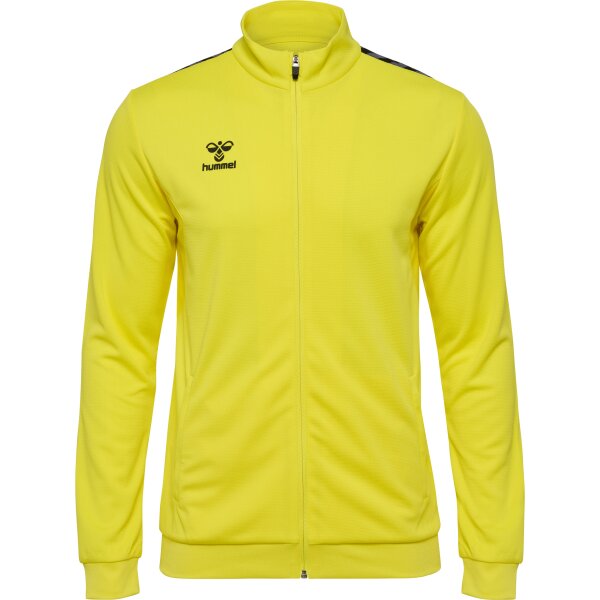 hummel Hmlauthentic Pl Zip Trainingsjacke Herren - blazing yellow