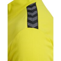 hummel Hmlauthentic Pl Zip Trainingsjacke Herren - blazing yellow