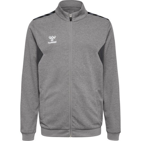 hummel Hmlauthentic Pl Zip Trainingsjacke Kinder - grey...