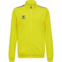 hummel Hmlauthentic Pl Zip Trainingsjacke Kinder - blazing yellow