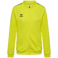 hummel Hmlauthentic Pl Zip Trainingsjacke Damen - blazing yellow