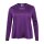 hummel Hmlte Curvy T-Shirt L/S Plus Damen - imperial purple