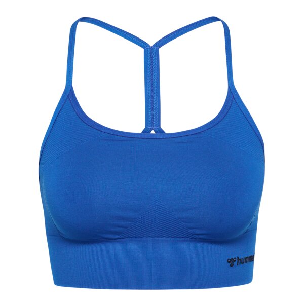 hummel Hmltiffy Seamless Sports Top Damen - olympian blue