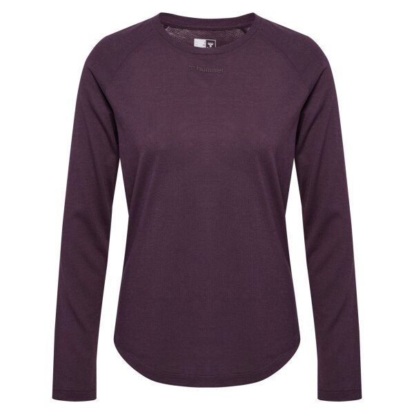 hummel Hmlmt Vanja T-Shirt L/S Damen - plum perfect