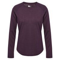 hummel Hmlmt Vanja T-Shirt L/S Damen - plum perfect