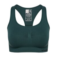 hummel Hmlmt Shaping Seamless Sports Top Damen - green...