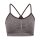 hummel Hmlci Seamless Scrunch Sports Bra Damen - chocolate plum melange