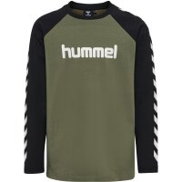 hummel Hmlboys T-Shirt L/S Jungen - dusty olive