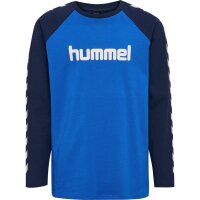 hummel Hmlboys T-Shirt L/S Jungen - blue lolite