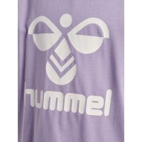 hummel Hmltres T-Shirt S/S M&auml;dchen - lavender gray