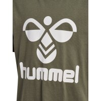 hummel Hmltres T-Shirt S/S Jungen - dusty olive