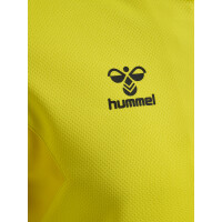 hummel Hmlauthentic Half Zip Sweat Herren - blazing yellow