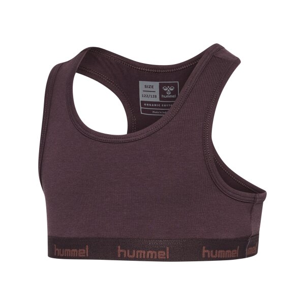 hummel Hmlcarolina Top 2-Pack Mädchen - raisin