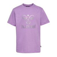 hummel Hmltres T-Shirt S/S Kinder - diffused orchid