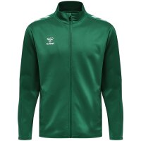 hummel Hmlcore Xk Poly Zip Sweat - evergreen